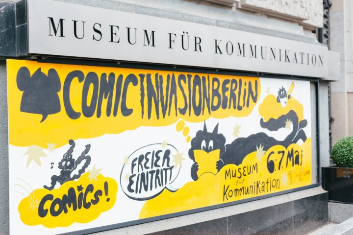 Comic Invasion Berlin 2023 Eingang Museum für Kommunikation